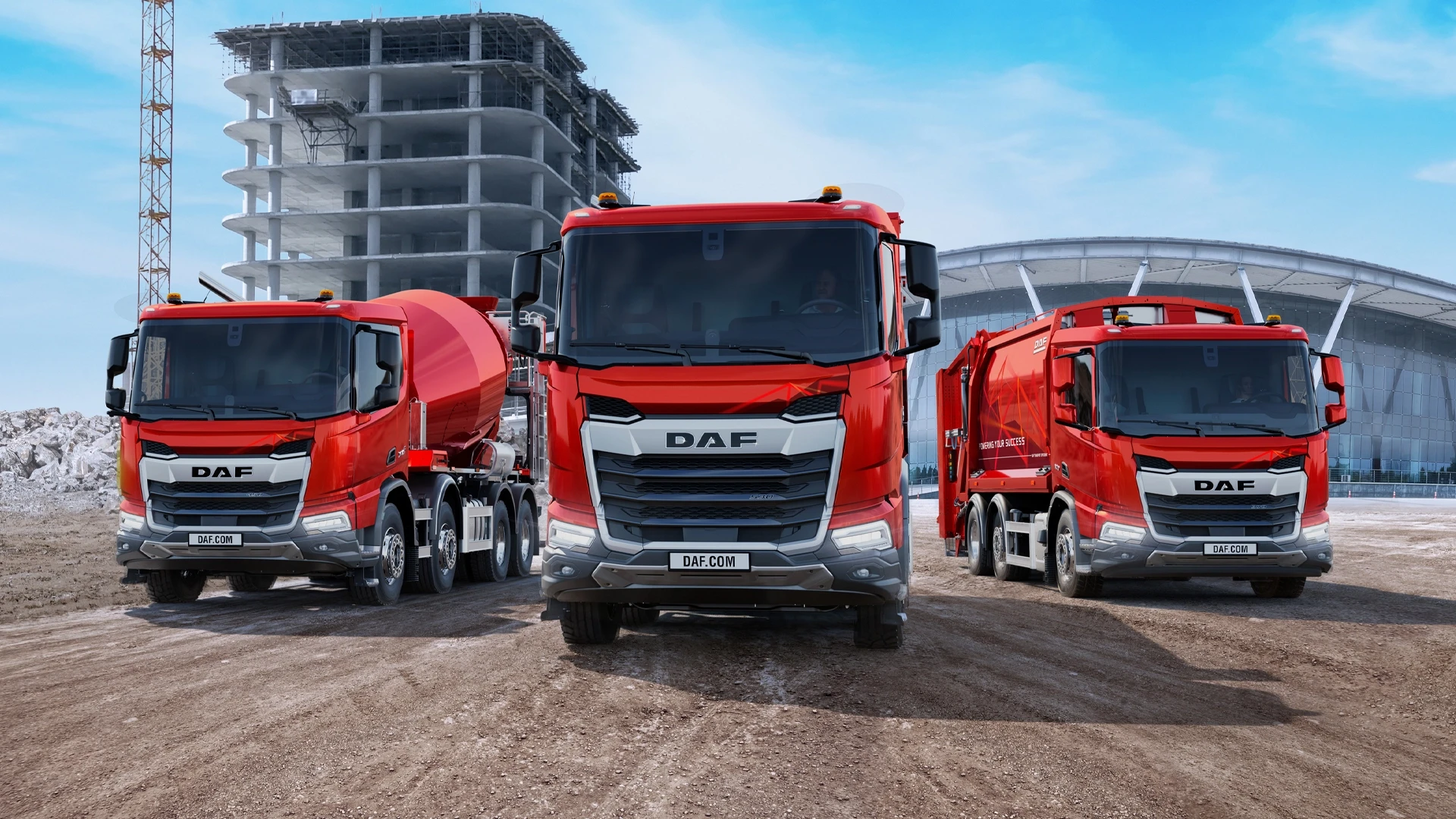 DAF XBC, XDC in XFC